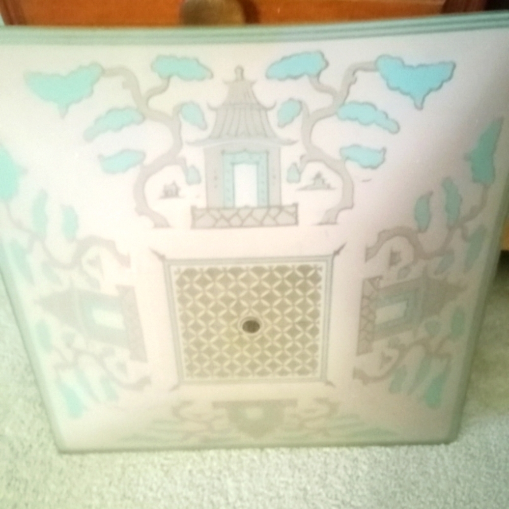 Vintage ceiling lamp shade